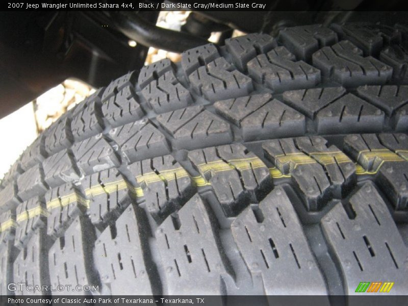 Black / Dark Slate Gray/Medium Slate Gray 2007 Jeep Wrangler Unlimited Sahara 4x4