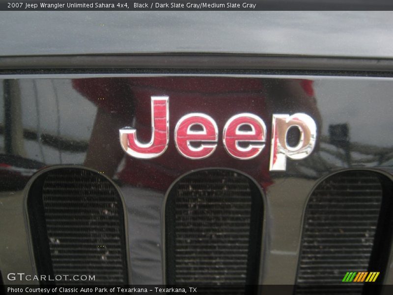 Black / Dark Slate Gray/Medium Slate Gray 2007 Jeep Wrangler Unlimited Sahara 4x4