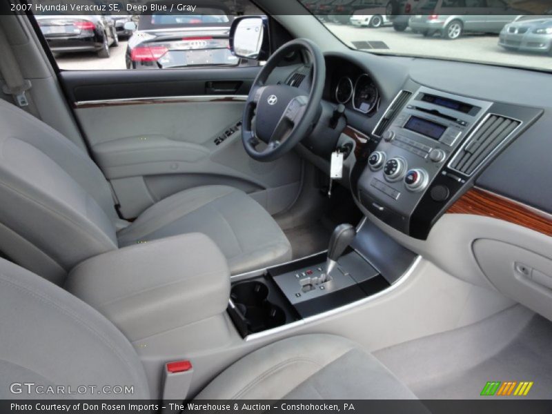 Deep Blue / Gray 2007 Hyundai Veracruz SE