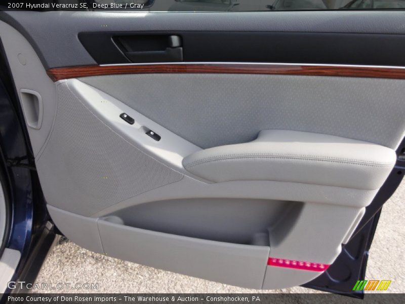 Deep Blue / Gray 2007 Hyundai Veracruz SE