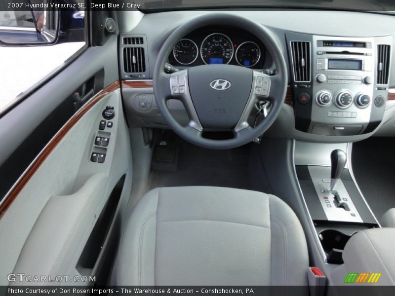 Deep Blue / Gray 2007 Hyundai Veracruz SE