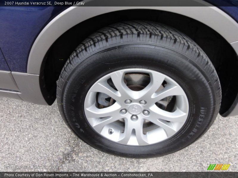 Deep Blue / Gray 2007 Hyundai Veracruz SE