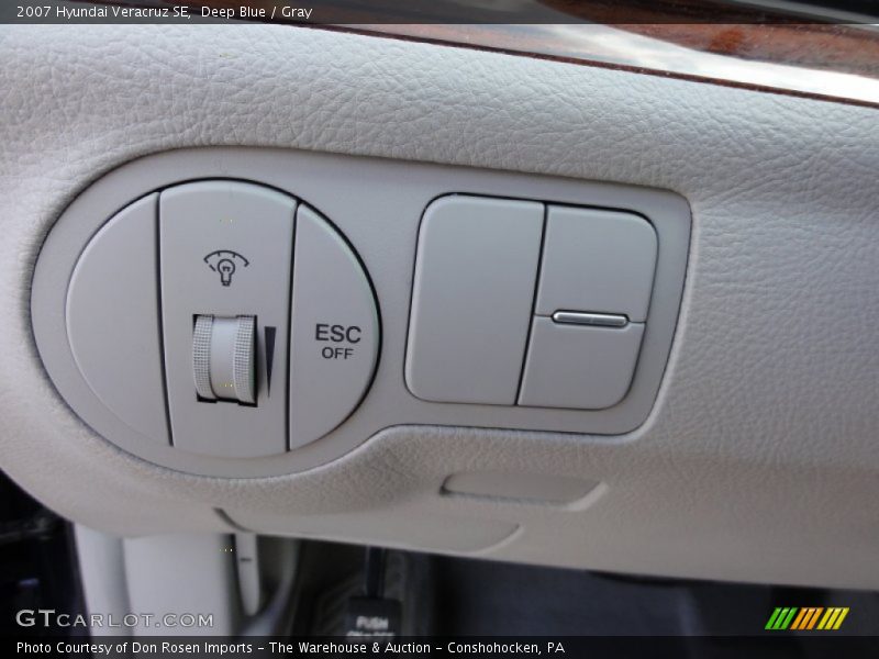 Deep Blue / Gray 2007 Hyundai Veracruz SE