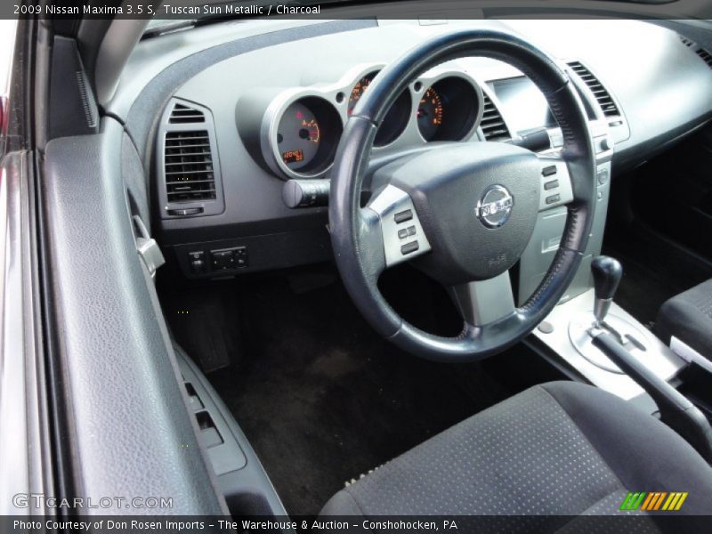 Tuscan Sun Metallic / Charcoal 2009 Nissan Maxima 3.5 S