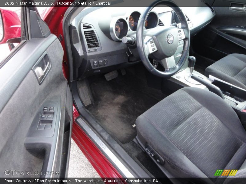 Tuscan Sun Metallic / Charcoal 2009 Nissan Maxima 3.5 S