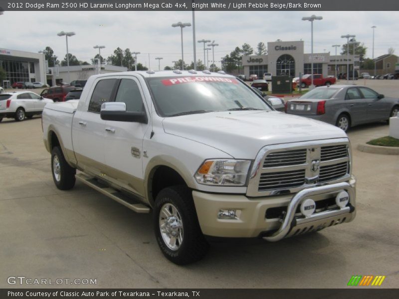 Front 3/4 View of 2012 Ram 2500 HD Laramie Longhorn Mega Cab 4x4