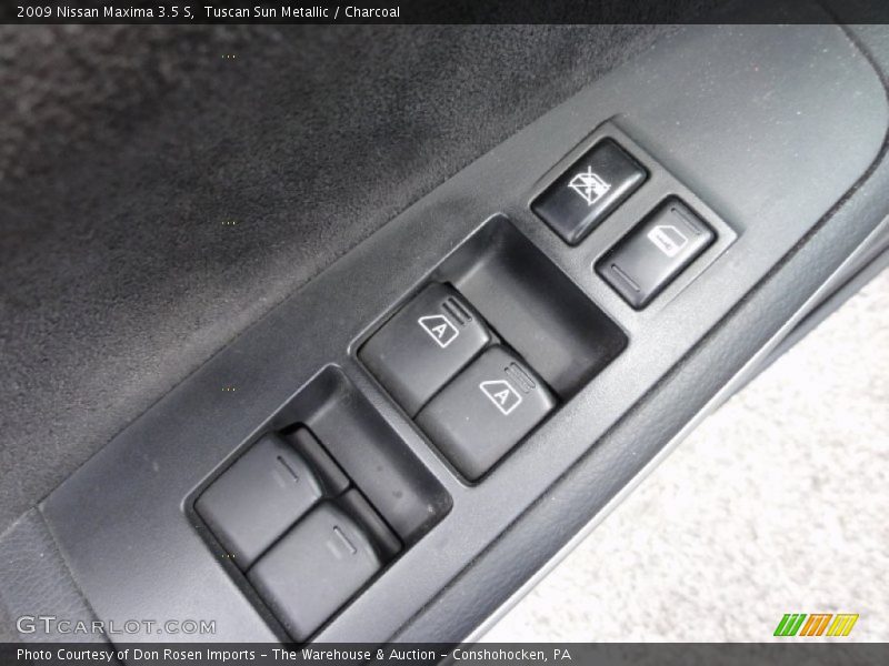 Tuscan Sun Metallic / Charcoal 2009 Nissan Maxima 3.5 S