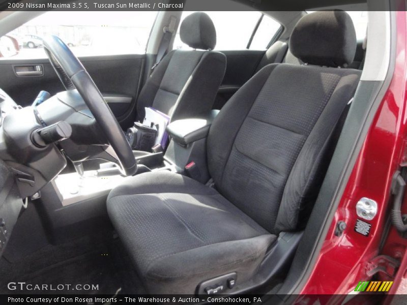 Tuscan Sun Metallic / Charcoal 2009 Nissan Maxima 3.5 S