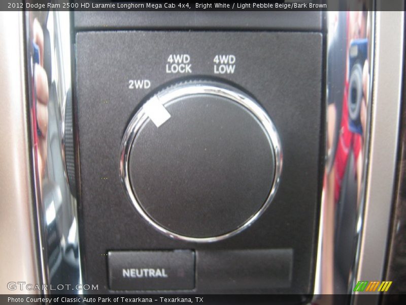 Controls of 2012 Ram 2500 HD Laramie Longhorn Mega Cab 4x4