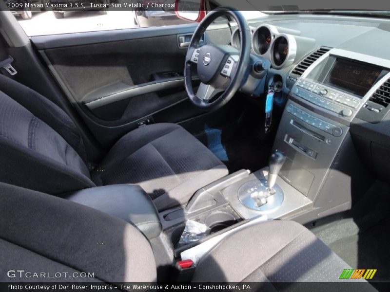 Tuscan Sun Metallic / Charcoal 2009 Nissan Maxima 3.5 S