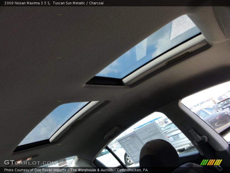 Tuscan Sun Metallic / Charcoal 2009 Nissan Maxima 3.5 S