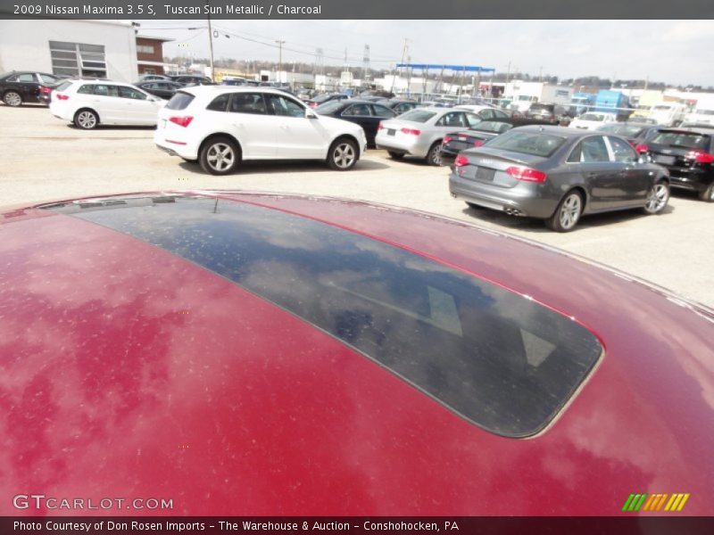 Tuscan Sun Metallic / Charcoal 2009 Nissan Maxima 3.5 S