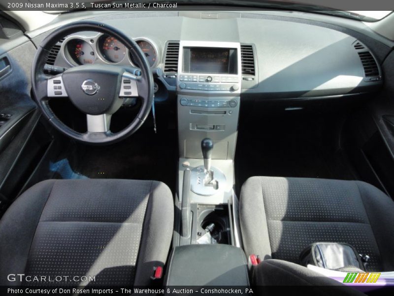 Tuscan Sun Metallic / Charcoal 2009 Nissan Maxima 3.5 S