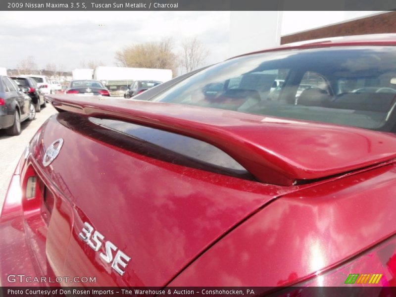 Tuscan Sun Metallic / Charcoal 2009 Nissan Maxima 3.5 S