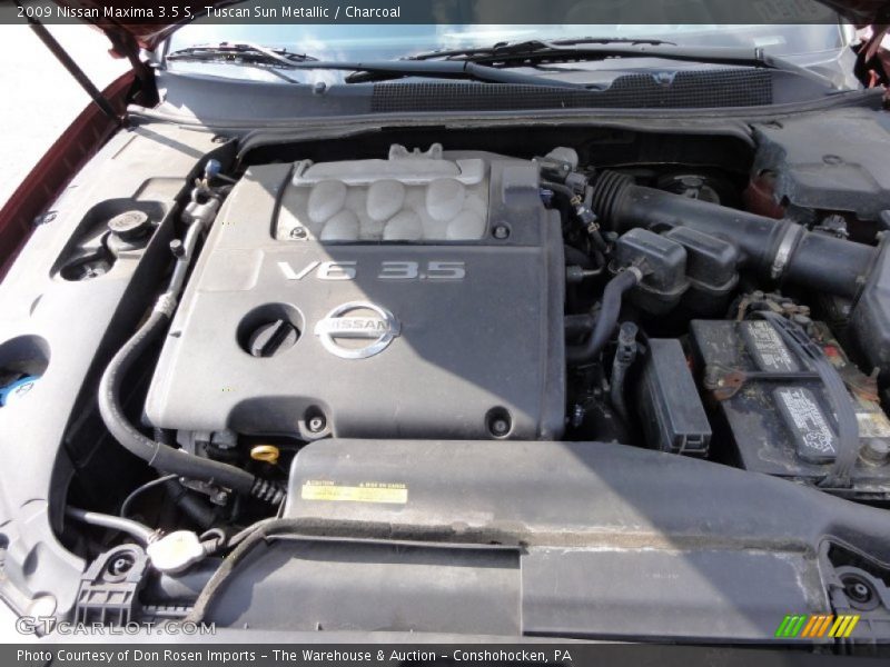 Tuscan Sun Metallic / Charcoal 2009 Nissan Maxima 3.5 S