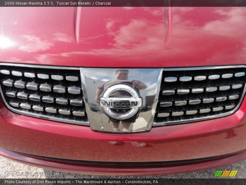 Tuscan Sun Metallic / Charcoal 2009 Nissan Maxima 3.5 S