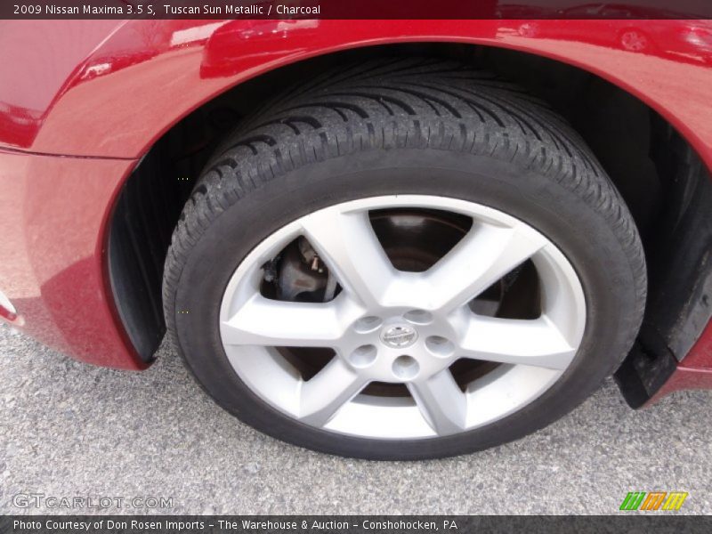 Tuscan Sun Metallic / Charcoal 2009 Nissan Maxima 3.5 S