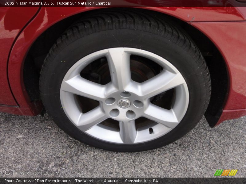Tuscan Sun Metallic / Charcoal 2009 Nissan Maxima 3.5 S