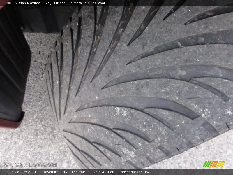 Tuscan Sun Metallic / Charcoal 2009 Nissan Maxima 3.5 S