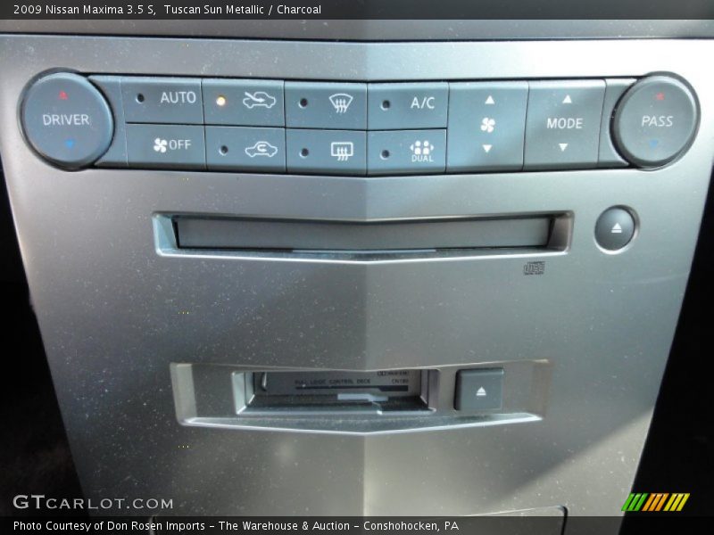 Tuscan Sun Metallic / Charcoal 2009 Nissan Maxima 3.5 S