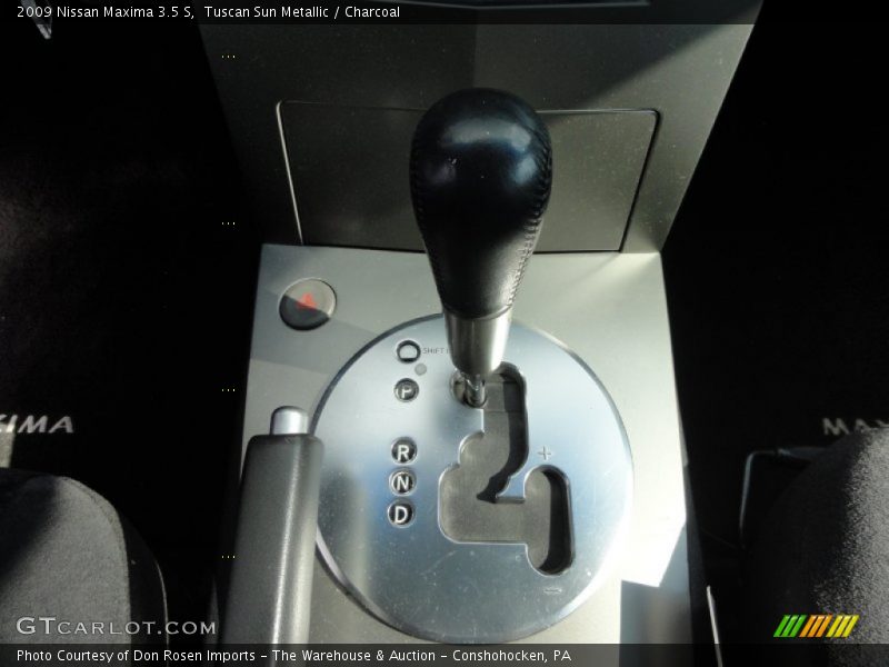 Tuscan Sun Metallic / Charcoal 2009 Nissan Maxima 3.5 S