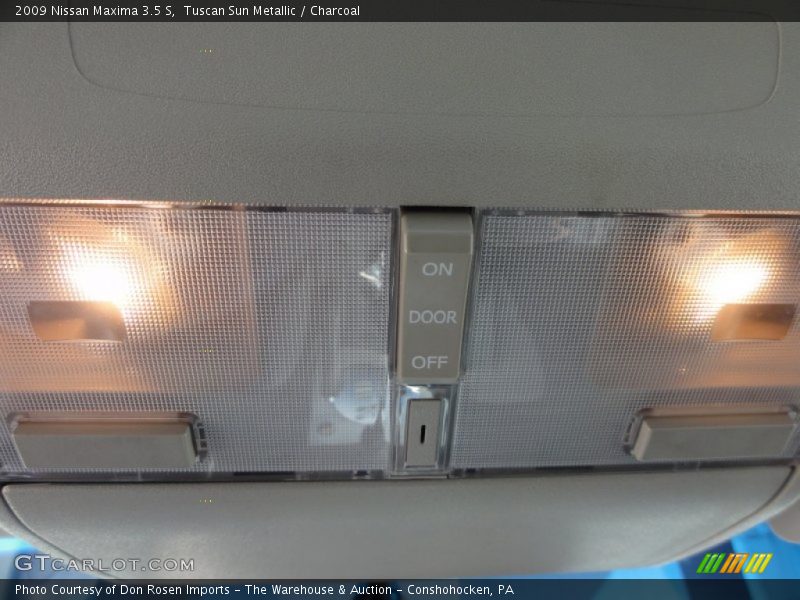 Tuscan Sun Metallic / Charcoal 2009 Nissan Maxima 3.5 S
