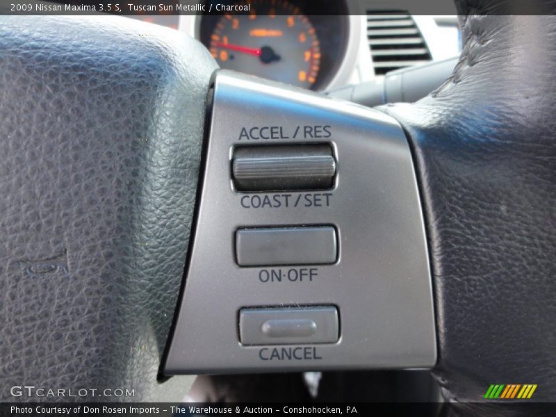 Tuscan Sun Metallic / Charcoal 2009 Nissan Maxima 3.5 S