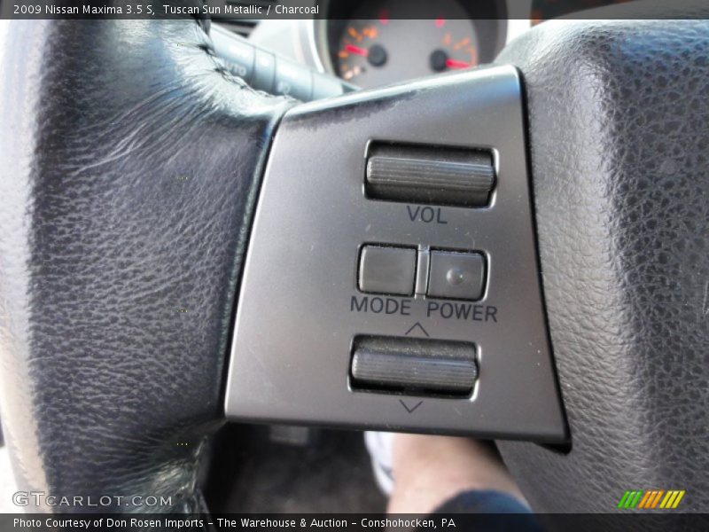 Tuscan Sun Metallic / Charcoal 2009 Nissan Maxima 3.5 S