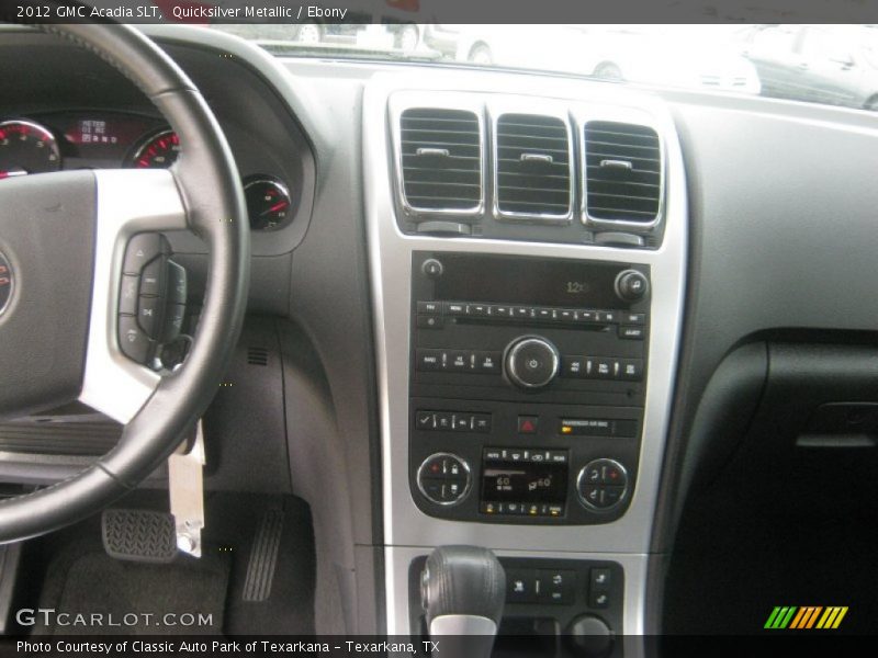 Quicksilver Metallic / Ebony 2012 GMC Acadia SLT