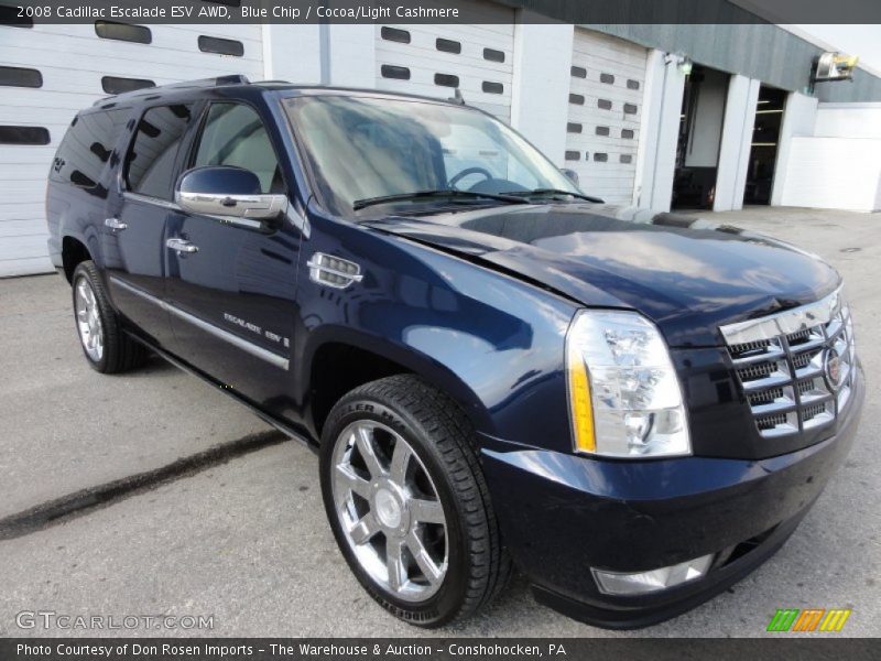 Front 3/4 View of 2008 Escalade ESV AWD