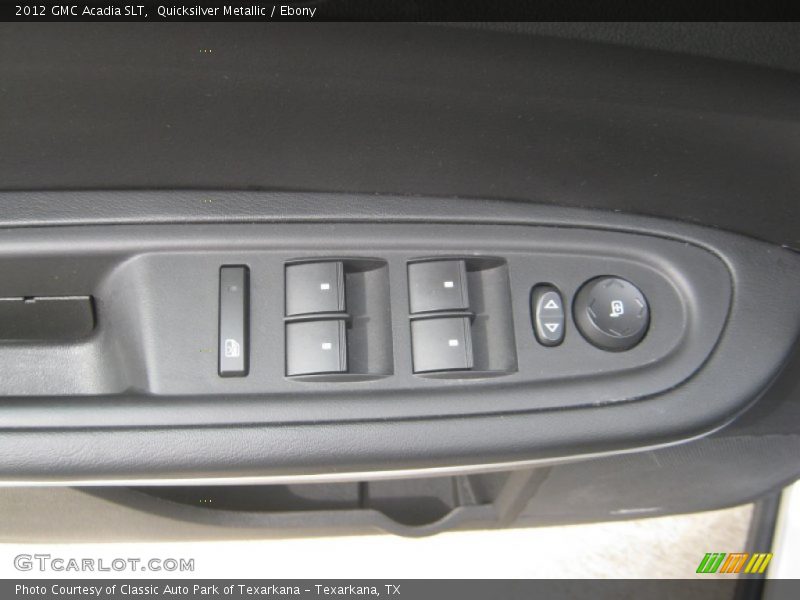 Quicksilver Metallic / Ebony 2012 GMC Acadia SLT