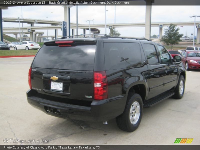 Black Granite Metallic / Light Cashmere/Dark Cashmere 2012 Chevrolet Suburban LT