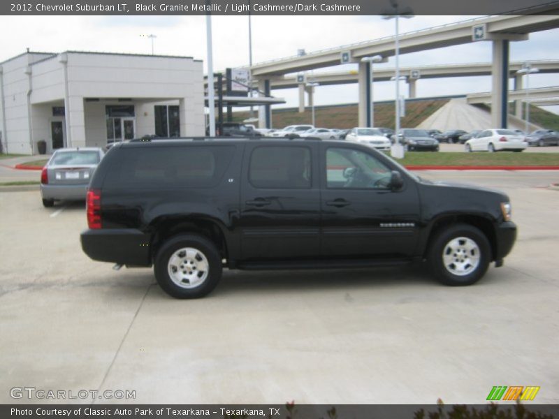 Black Granite Metallic / Light Cashmere/Dark Cashmere 2012 Chevrolet Suburban LT