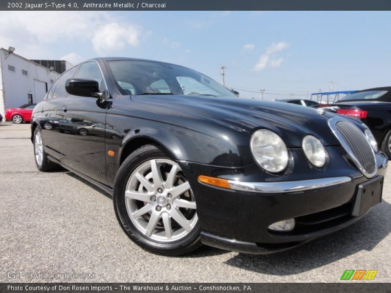Anthracite Metallic / Charcoal 2002 Jaguar S-Type 4.0