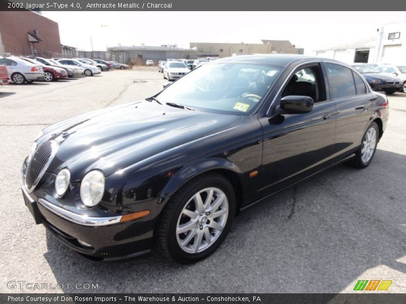 Anthracite Metallic / Charcoal 2002 Jaguar S-Type 4.0