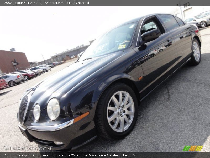 Anthracite Metallic / Charcoal 2002 Jaguar S-Type 4.0