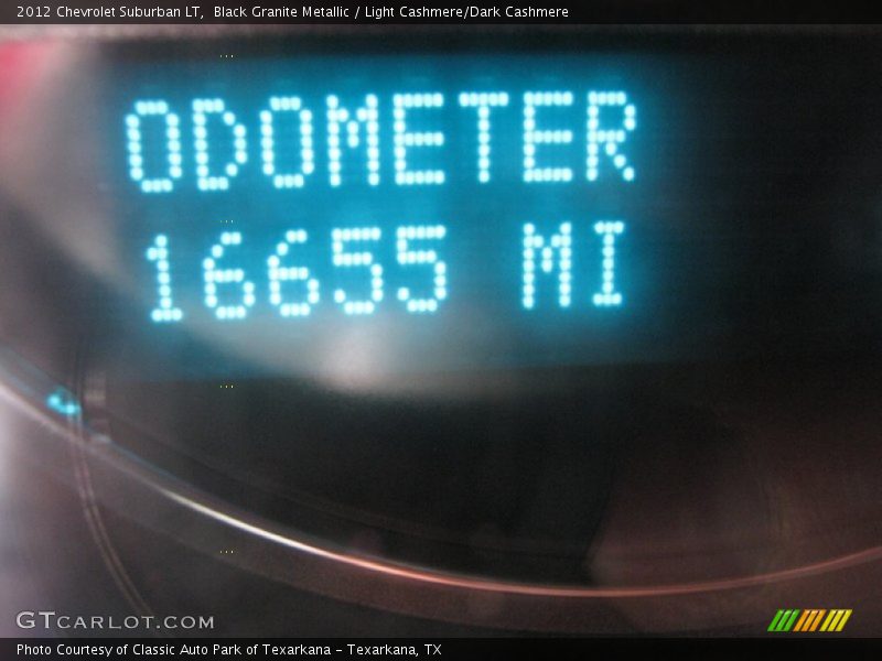 Black Granite Metallic / Light Cashmere/Dark Cashmere 2012 Chevrolet Suburban LT