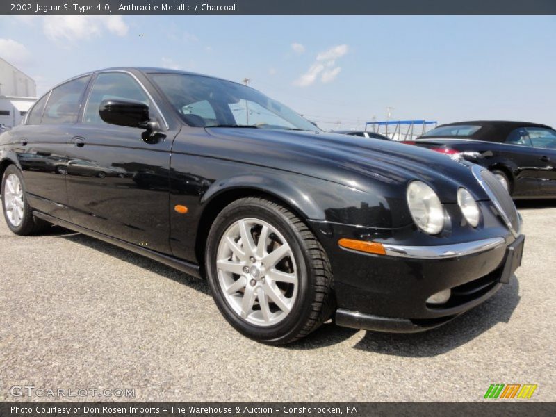 Anthracite Metallic / Charcoal 2002 Jaguar S-Type 4.0