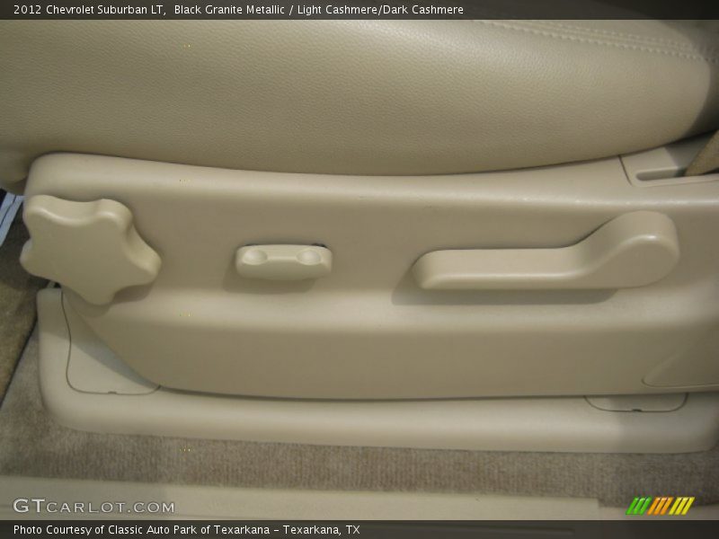 Black Granite Metallic / Light Cashmere/Dark Cashmere 2012 Chevrolet Suburban LT