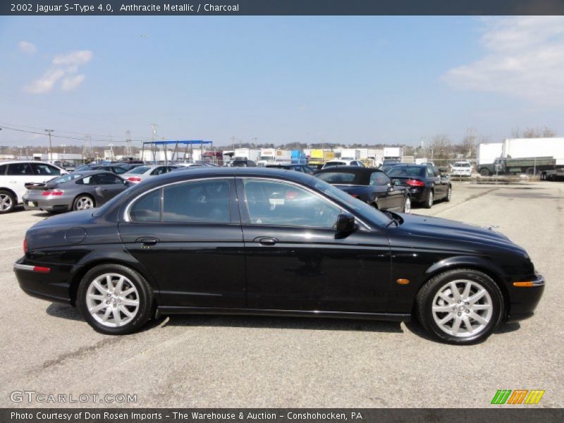 Anthracite Metallic / Charcoal 2002 Jaguar S-Type 4.0