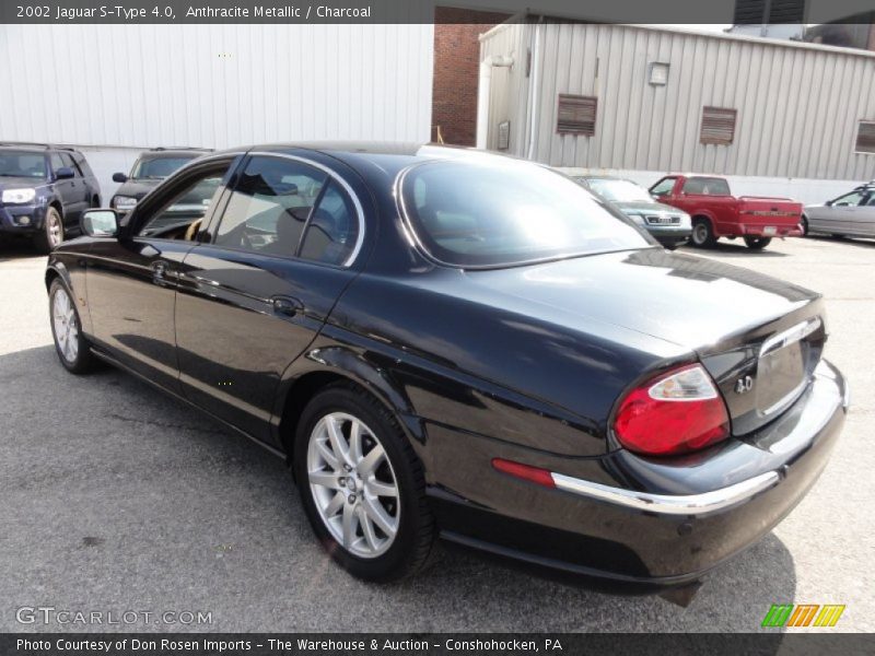 Anthracite Metallic / Charcoal 2002 Jaguar S-Type 4.0