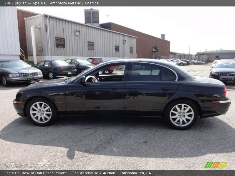 Anthracite Metallic / Charcoal 2002 Jaguar S-Type 4.0