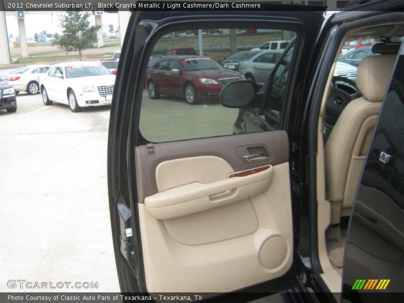 Black Granite Metallic / Light Cashmere/Dark Cashmere 2012 Chevrolet Suburban LT