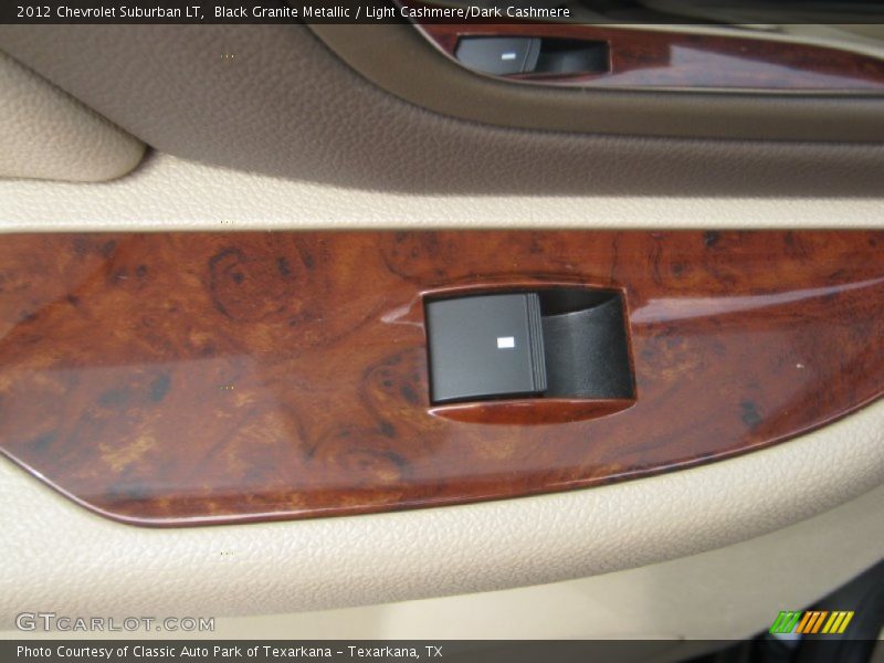 Black Granite Metallic / Light Cashmere/Dark Cashmere 2012 Chevrolet Suburban LT