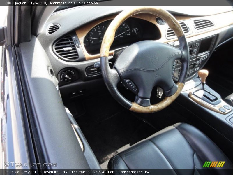 Anthracite Metallic / Charcoal 2002 Jaguar S-Type 4.0