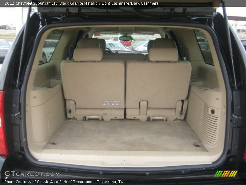 Black Granite Metallic / Light Cashmere/Dark Cashmere 2012 Chevrolet Suburban LT