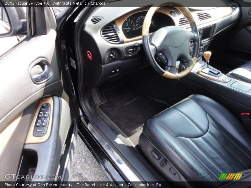  2002 S-Type 4.0 Charcoal Interior