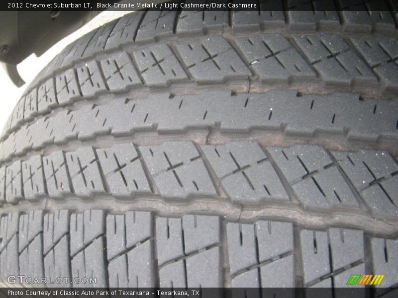 Black Granite Metallic / Light Cashmere/Dark Cashmere 2012 Chevrolet Suburban LT