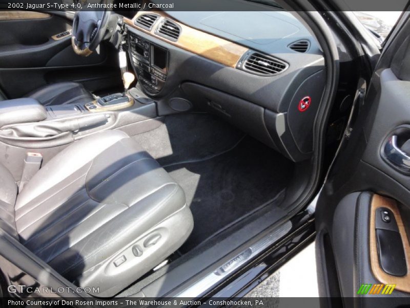 Anthracite Metallic / Charcoal 2002 Jaguar S-Type 4.0