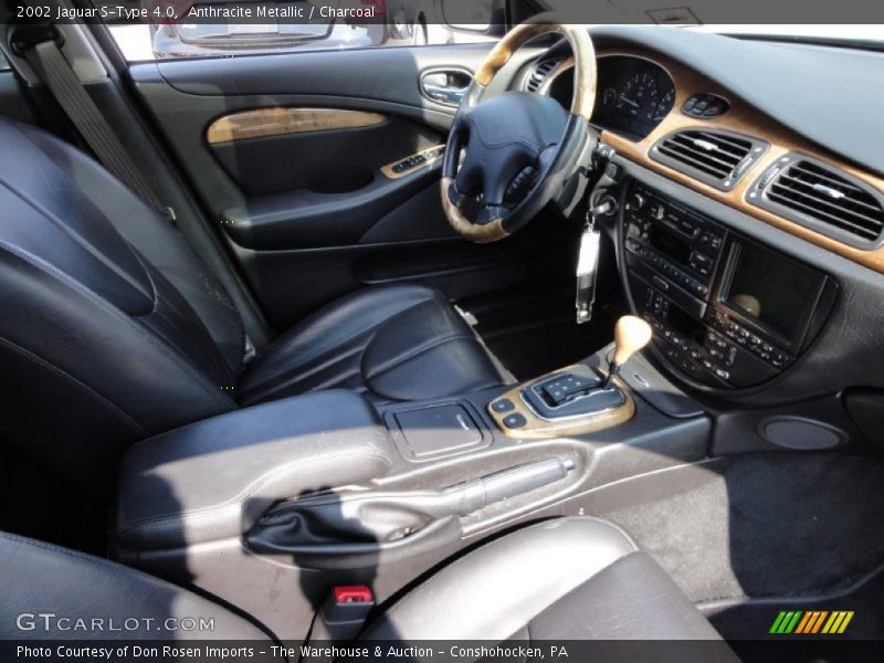 Anthracite Metallic / Charcoal 2002 Jaguar S-Type 4.0